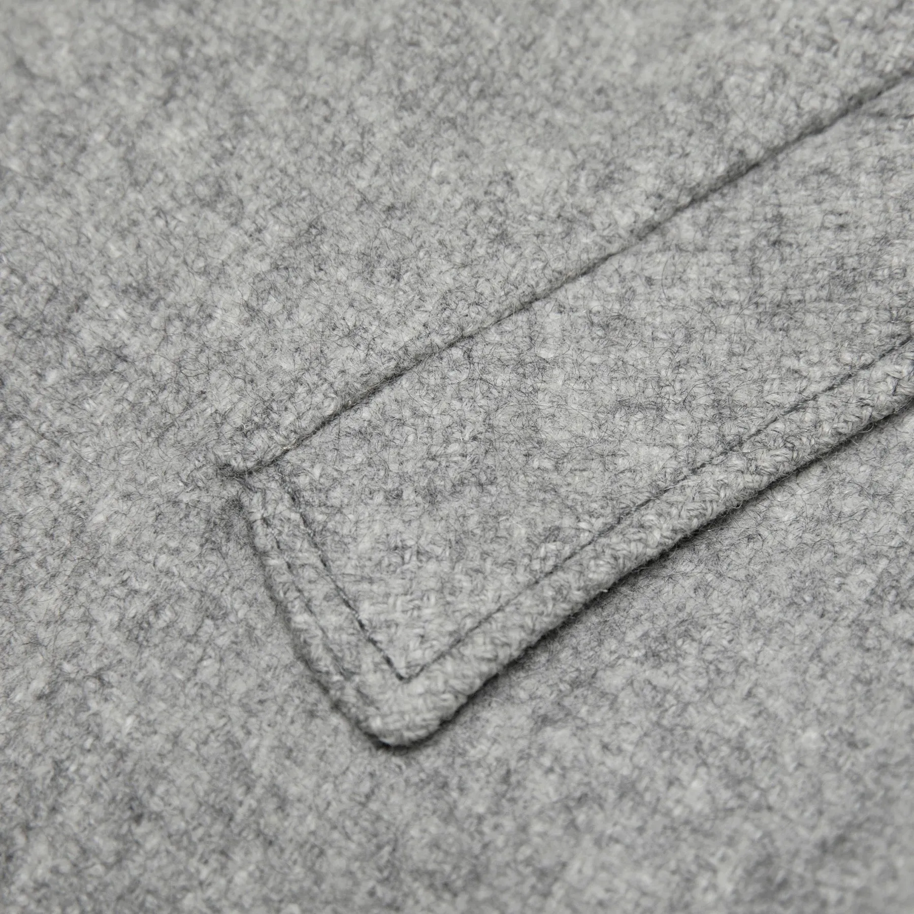 70s Brushed Wool Hopsack Flight Jacket