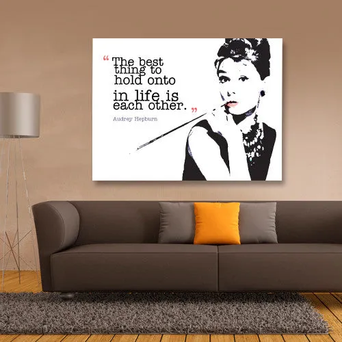 Audrey Hepburn Canvas