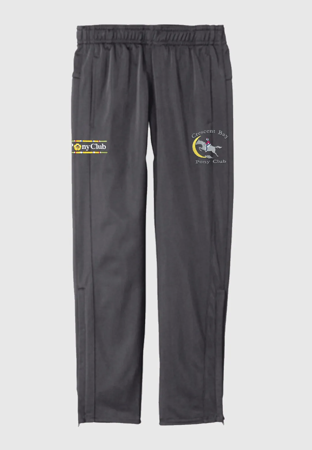 Crescent Bay Pony Club Sport-Tek  Tricot Track Jogger, Adult   Youth Sizes