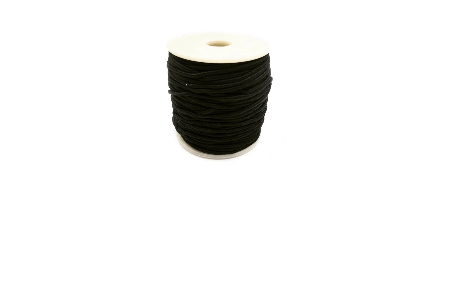EC1008  2.5mm Black Elastic Cord