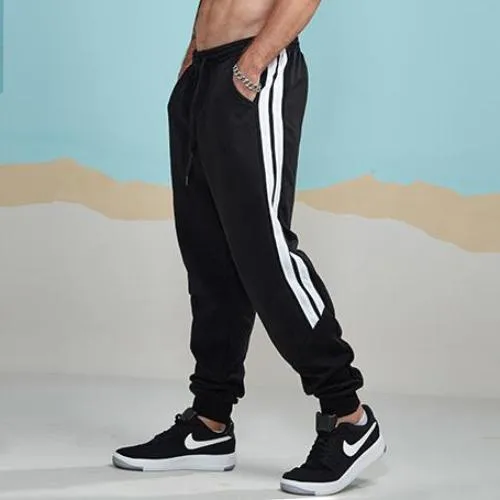 Elastic Double Striped Joggers Pants