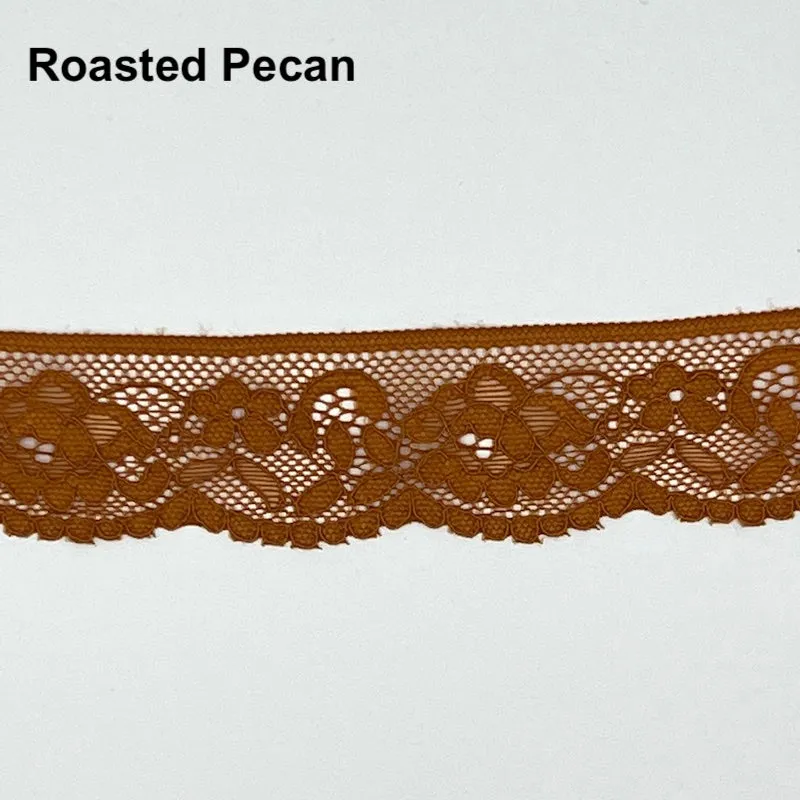 Elastic Lingerie - Floral - 33mm - Various