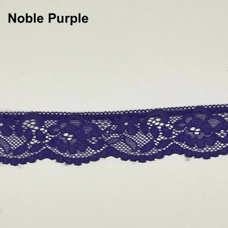 Elastic Lingerie - Floral - 33mm - Various
