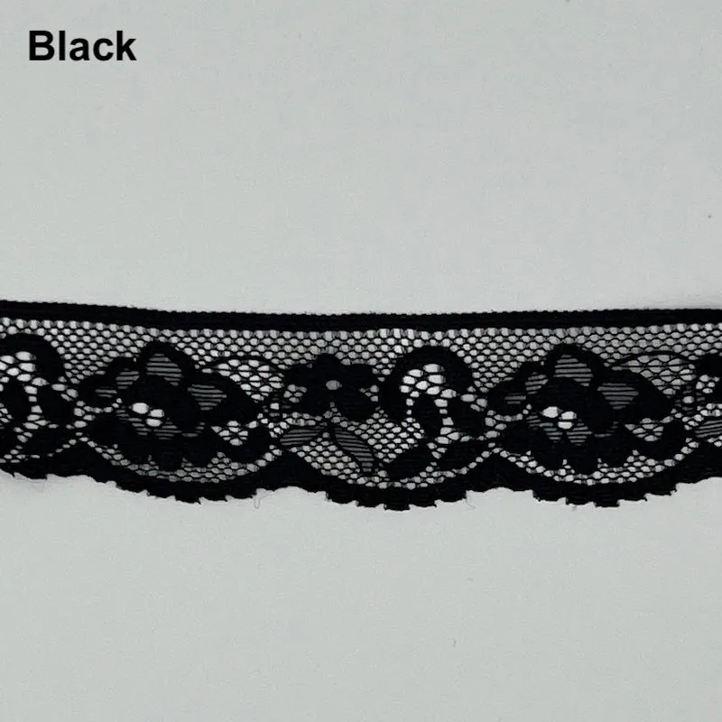 Elastic Lingerie - Floral - 33mm - Various