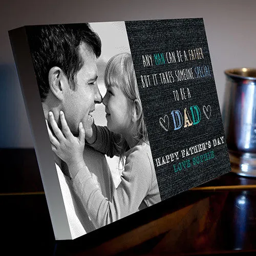 Father Day Someone Special Canvas