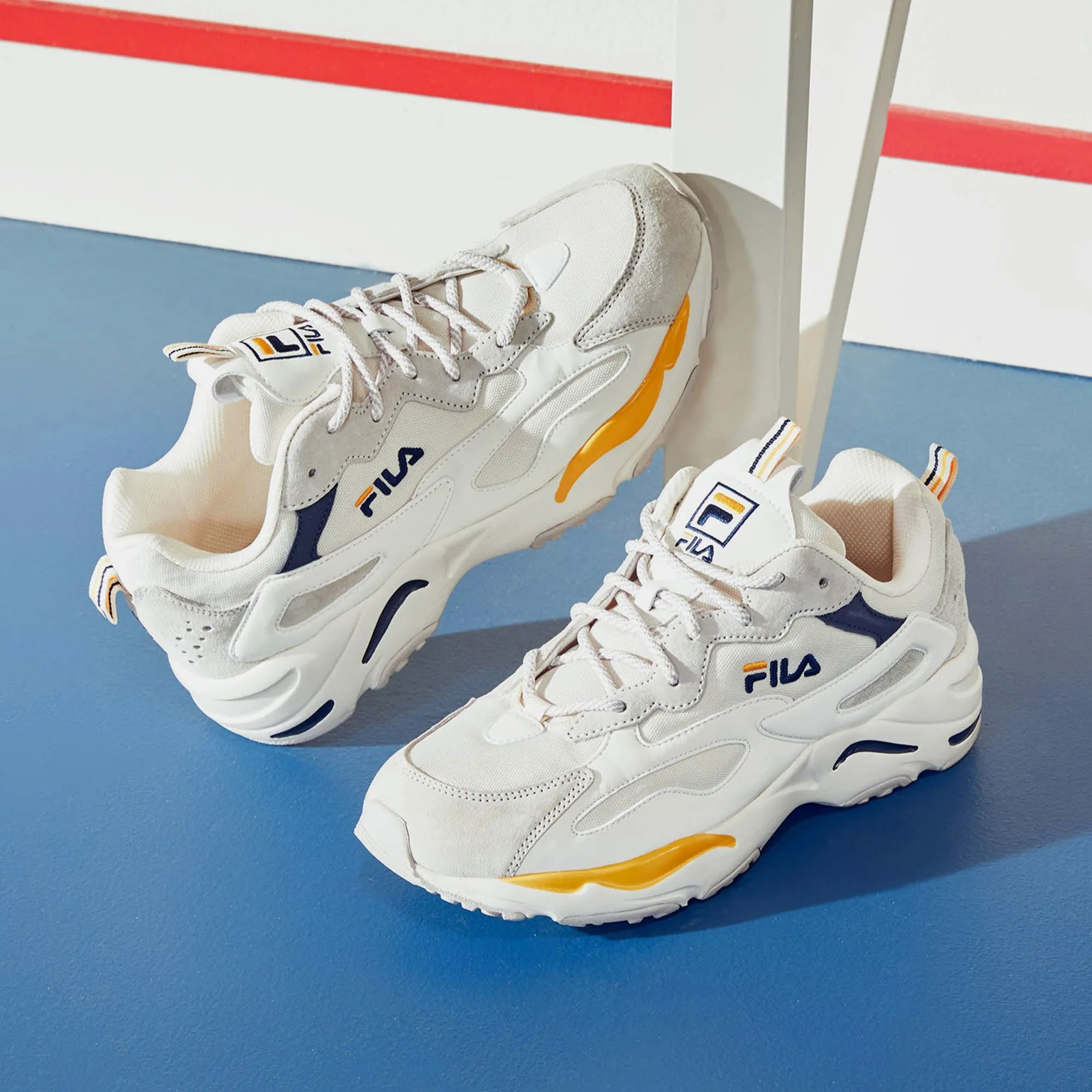Giày Thời Trang Unisex Fila Ray Tracer - Trắng