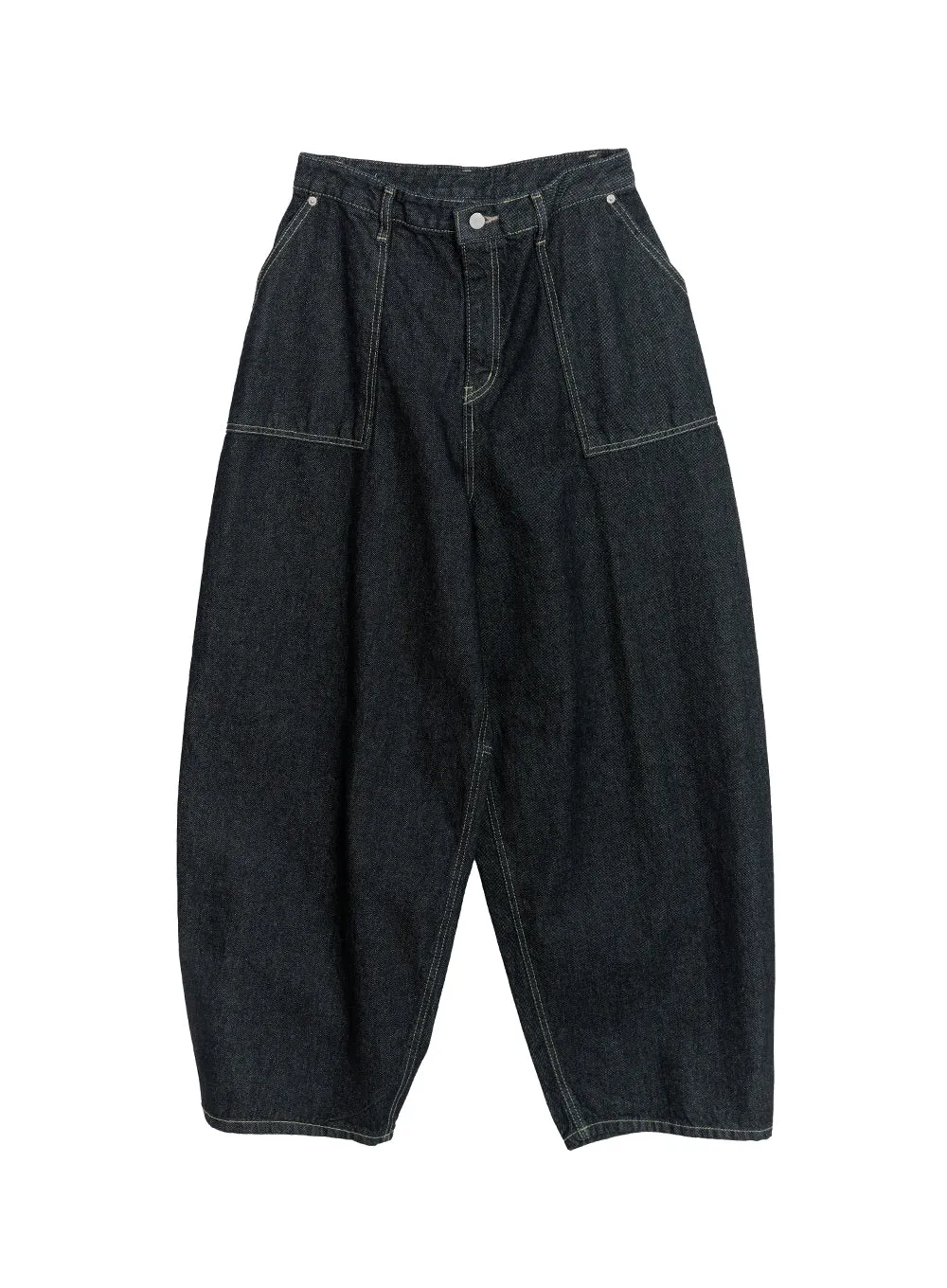 Kristine Stitched Baggy Jeans IF510