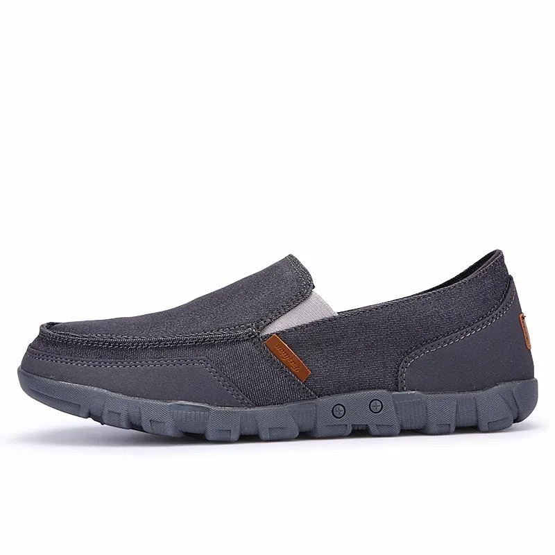 Men's Casual Canvas Slip-Ons | Plus Size