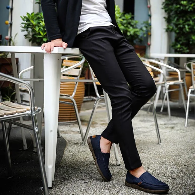 Men's Casual Canvas Slip-Ons | Plus Size