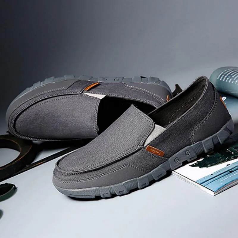 Men's Casual Canvas Slip-Ons | Plus Size