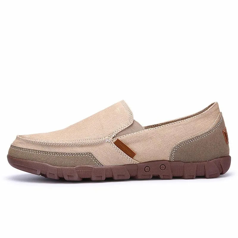 Men's Casual Canvas Slip-Ons | Plus Size