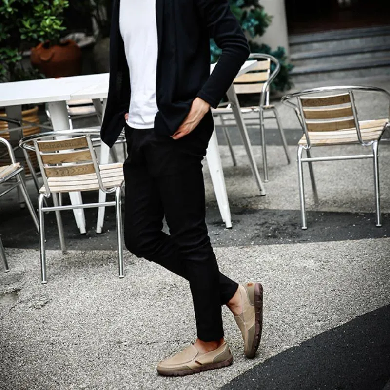 Men's Casual Canvas Slip-Ons | Plus Size