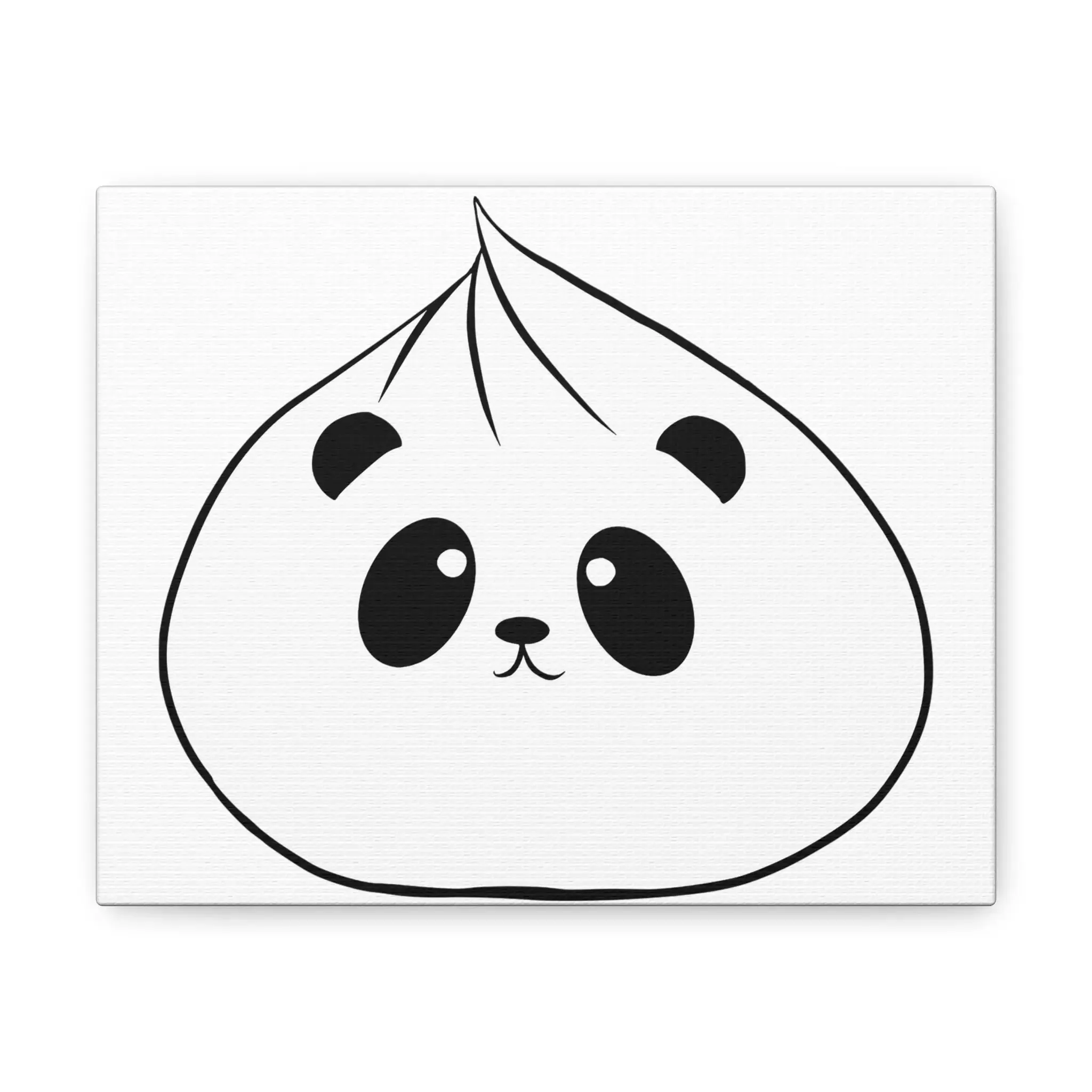 Panda Dumpling Wall Art Decor