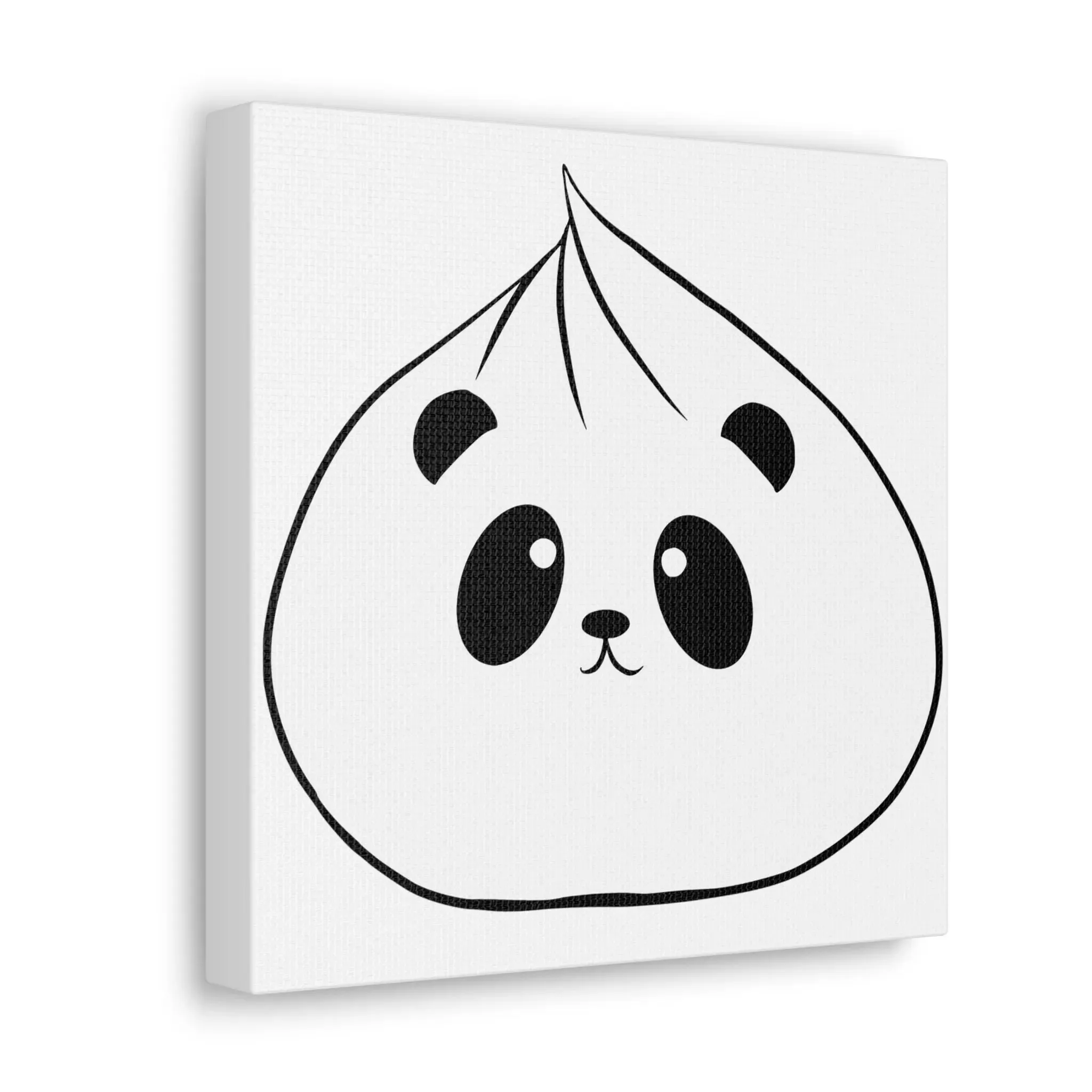 Panda Dumpling Wall Art Decor