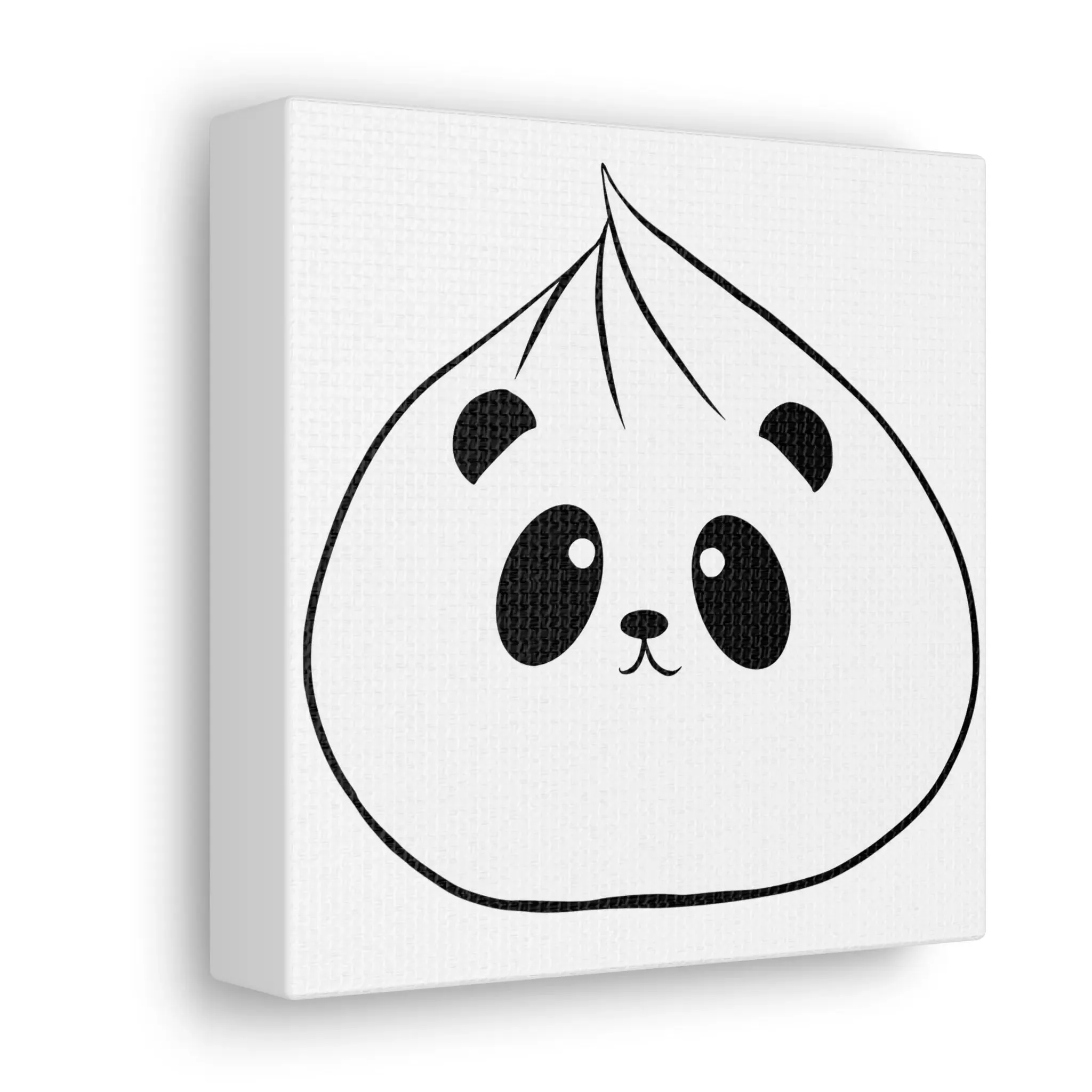 Panda Dumpling Wall Art Decor