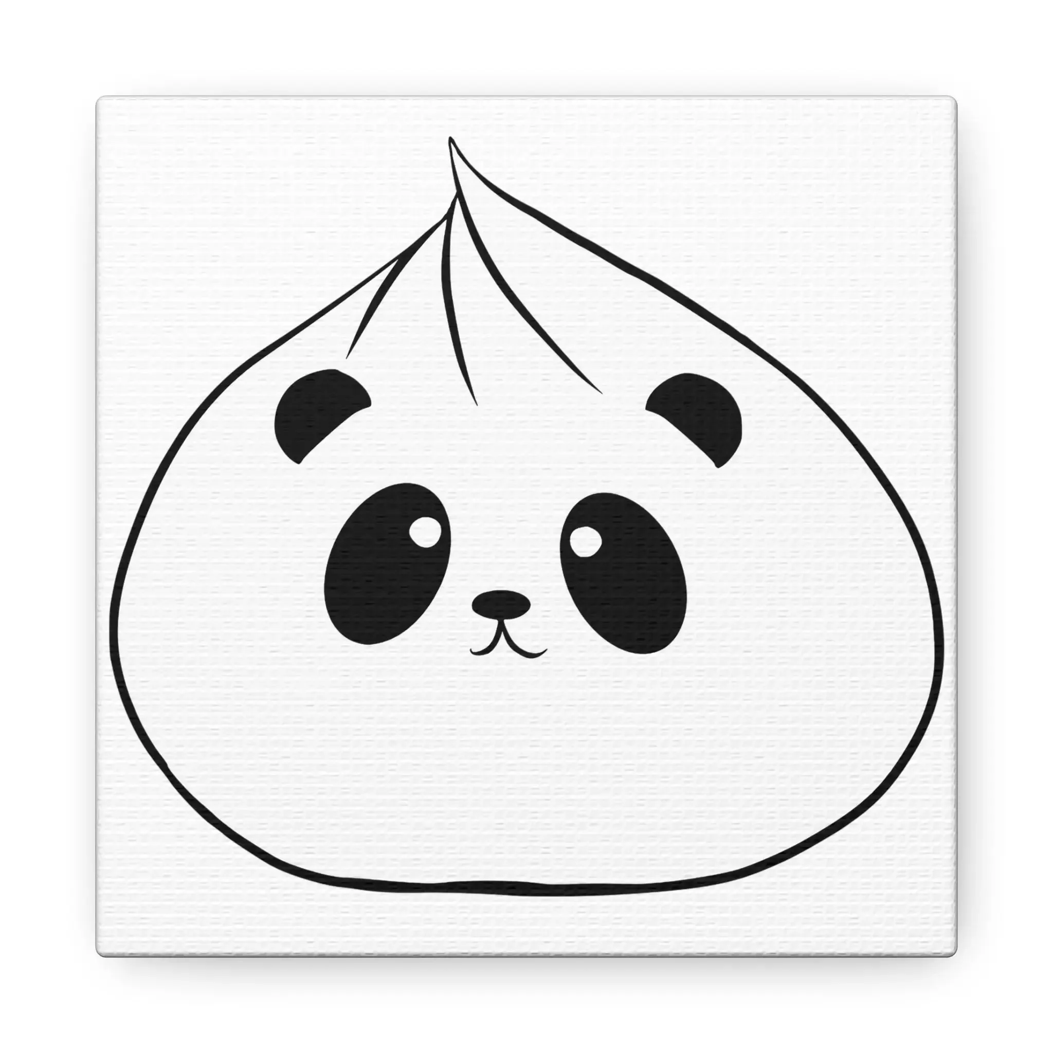Panda Dumpling Wall Art Decor