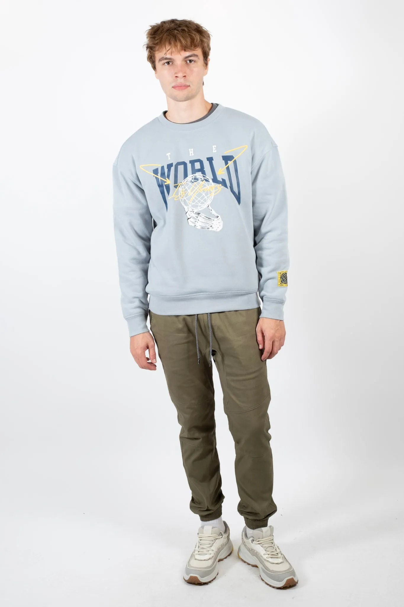 Side Pocket Zip Twill Jogger 2.0