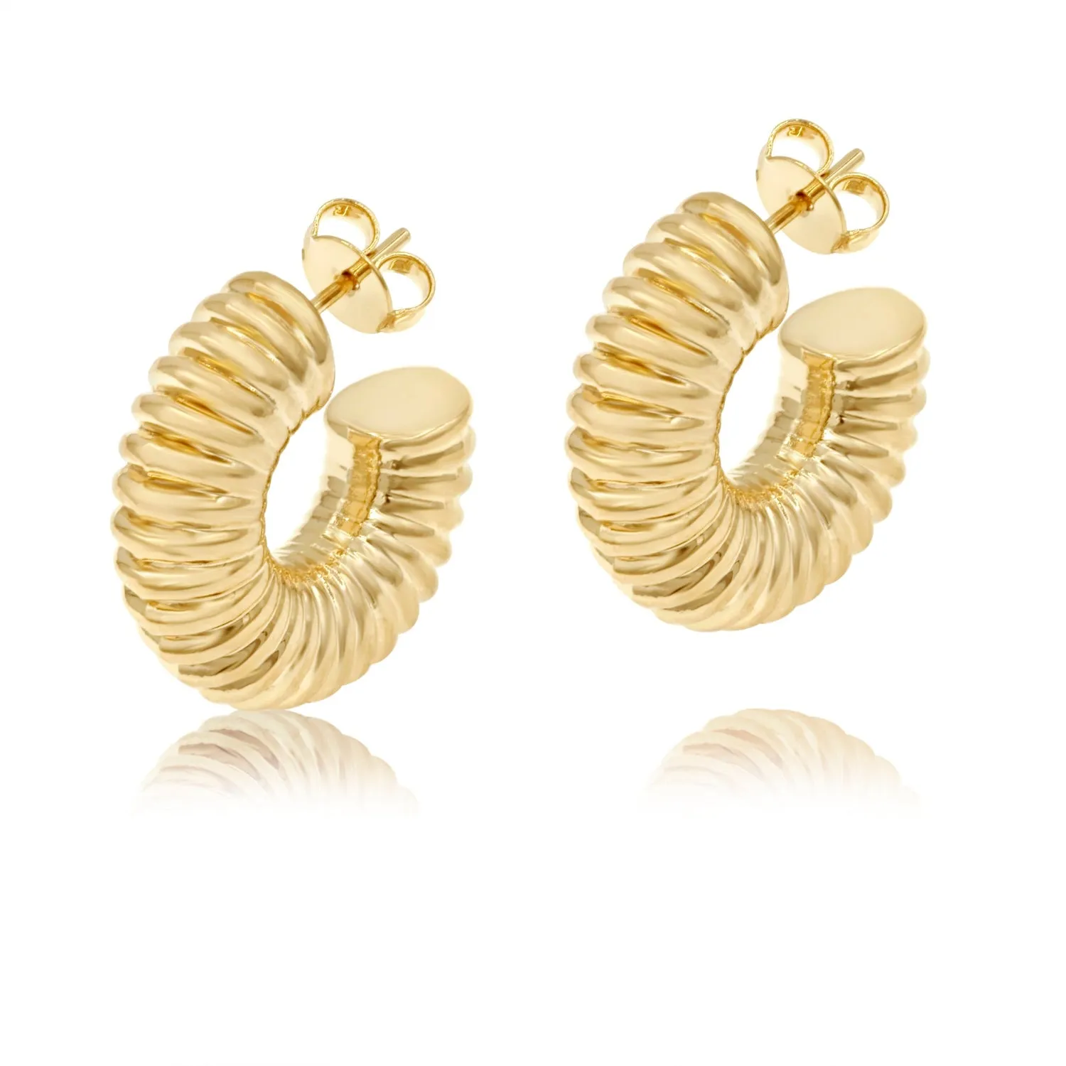 Textured Hoops