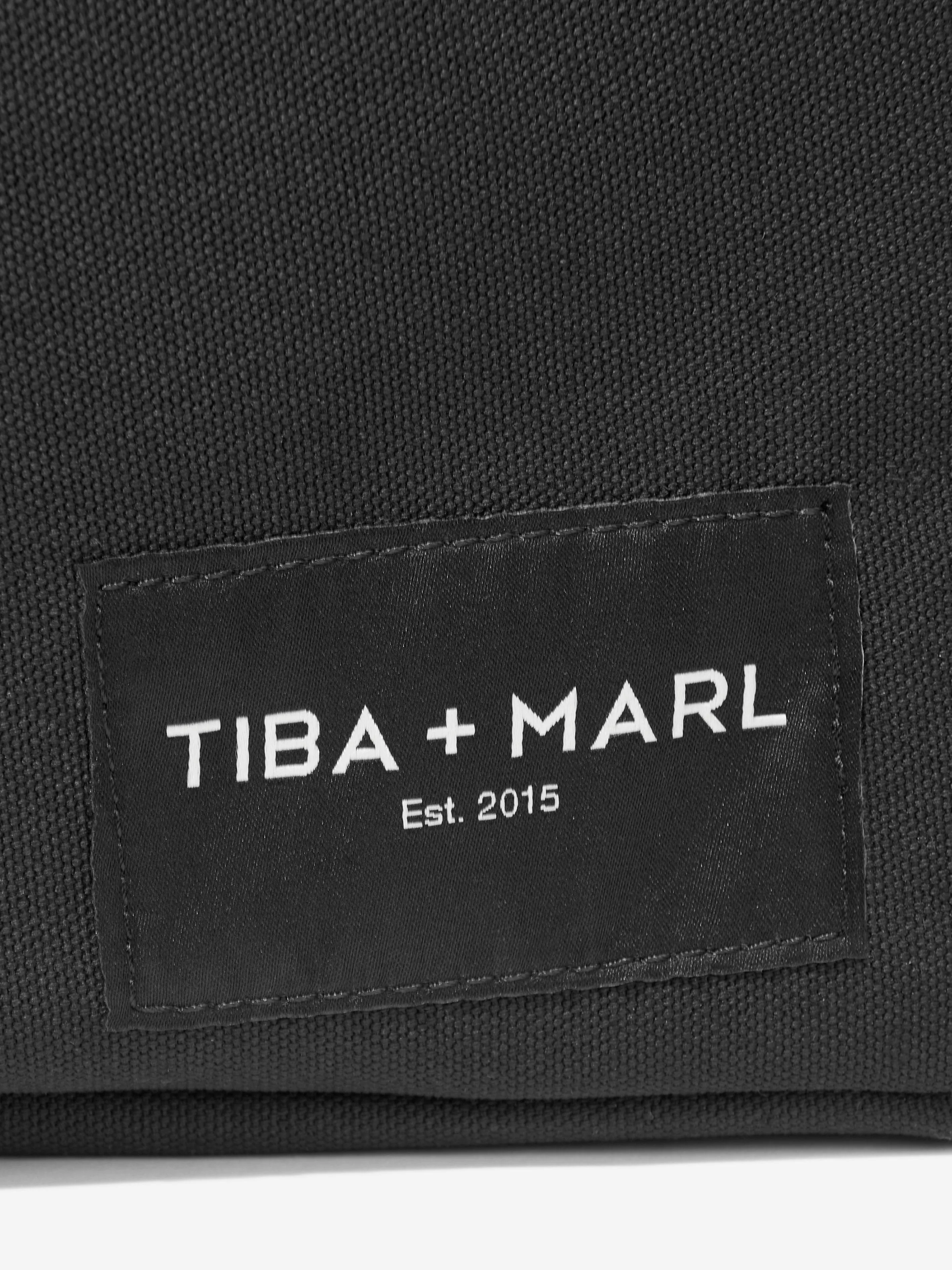 Tiba   Marl Baby The Canvas Organiser Caddy in Black (26cm)