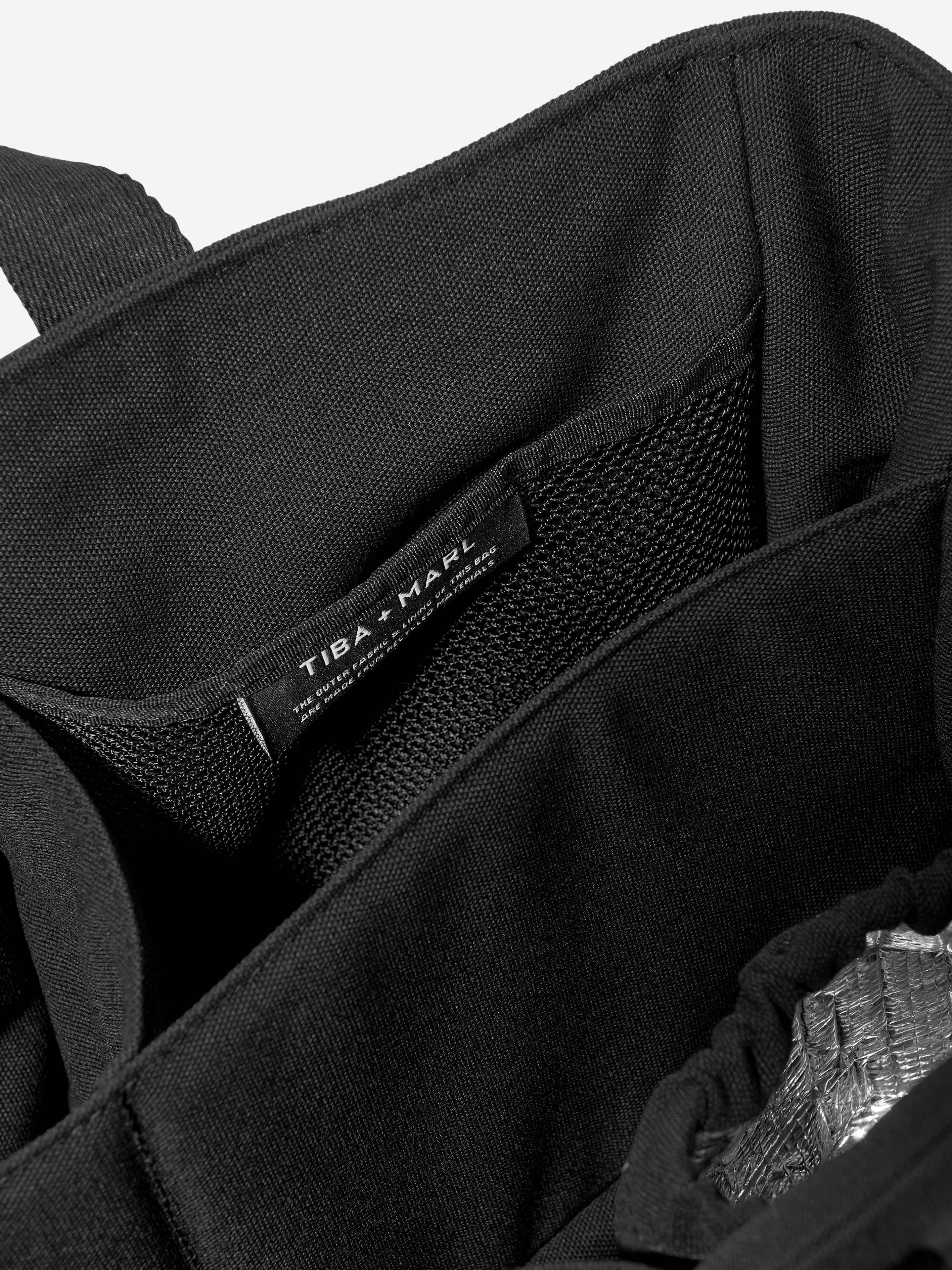 Tiba   Marl Baby The Canvas Organiser Caddy in Black (26cm)