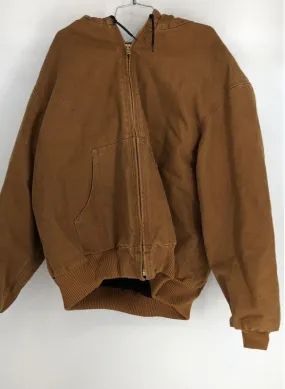 Y2K 2000s Carhartt Men's Brown J130-211 Cotton Bomber Jacket - Size 2XL