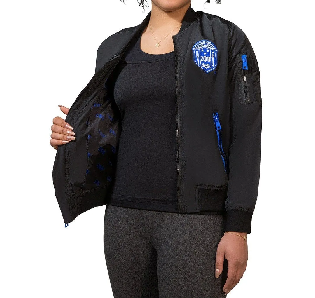 Zeta Satin Bomber (original)